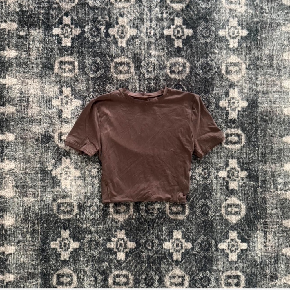 Lululemon Wundermost Crop Top